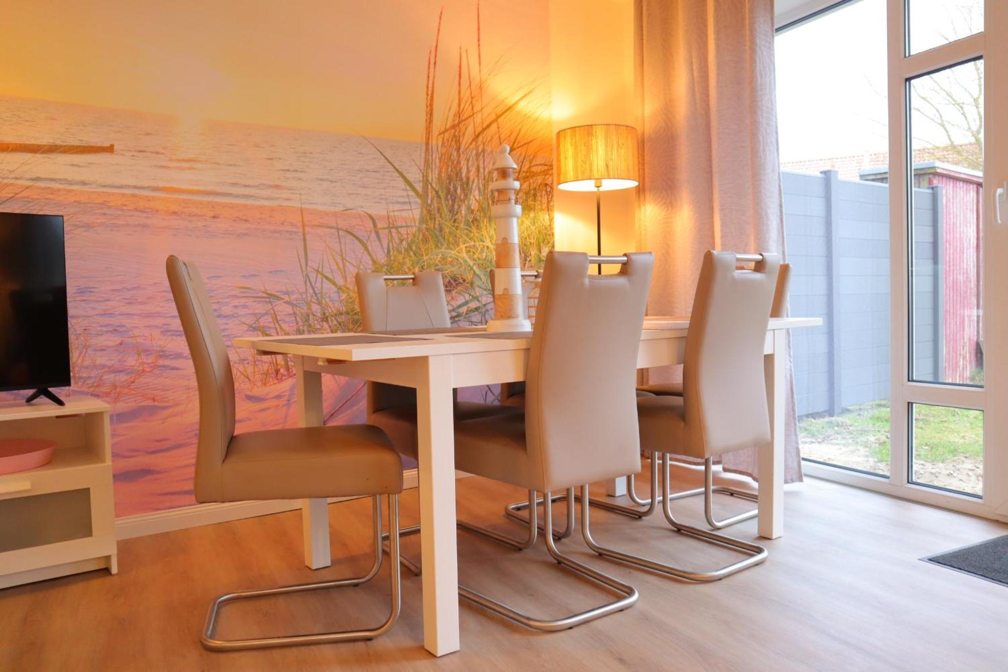 Ferienhaus Nordlicht Dorumer Neufeld Buitenkant foto